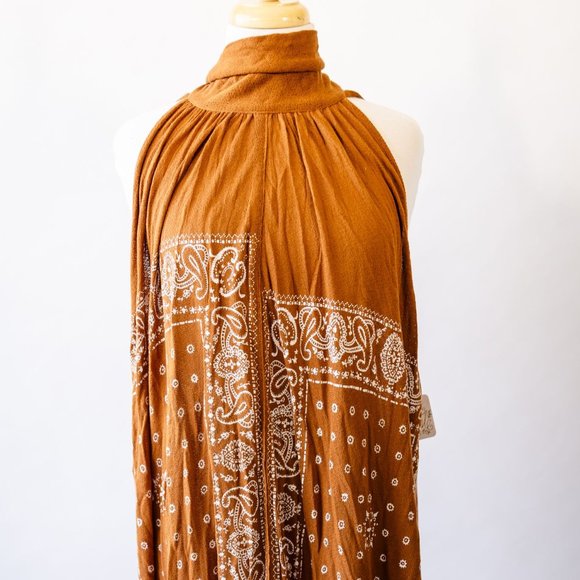 BRAND NEW: Free People Halter Dress - Picture 1 of 10